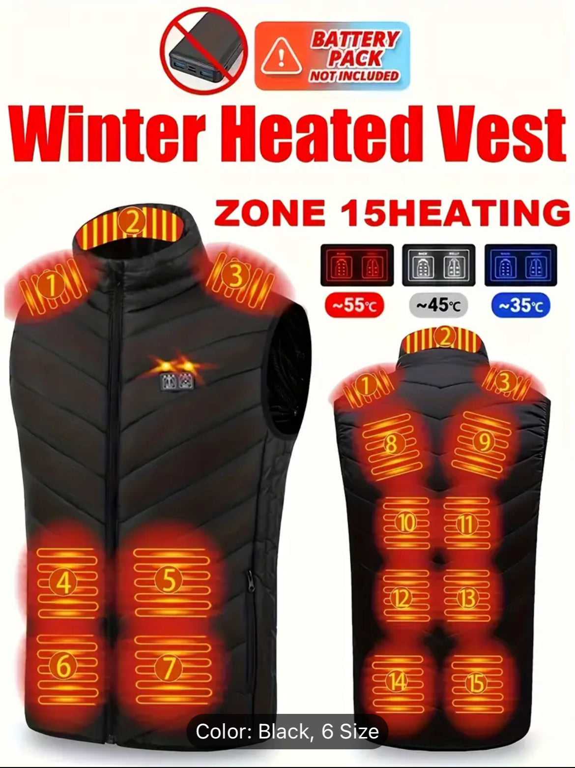 Heated Gilet